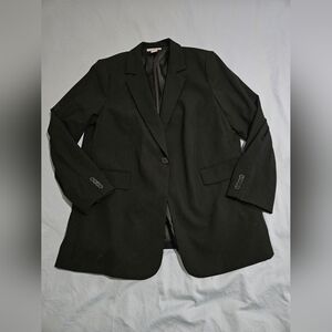 H&M Classic Black Blazer- L